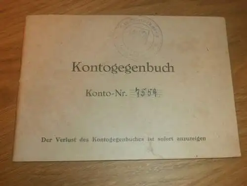 altes Sparbuch Gadebusch , 1948 - 1951 , Martin Weiß in Gadebusch i. Mecklenburg, Sparkasse , Bank !!