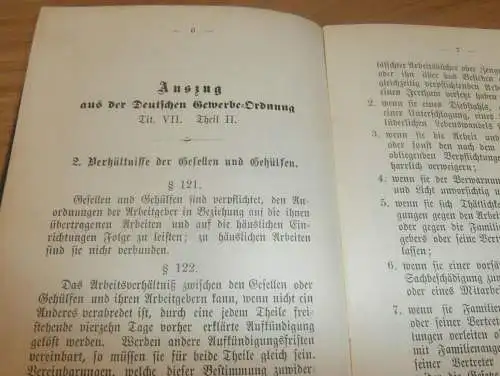 Wanderbuch Parchim i. Mecklenburg 1902 - 1908 , F. Quade , Schlachter , Metzger , Borna , Gera , Halle , viele Stempel !