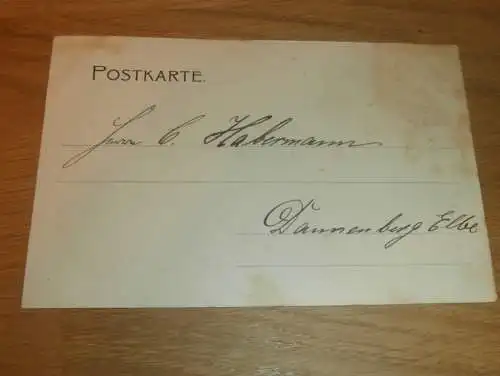 alte AK - Gifhorn , ca. 1905 , Schloss , Ansichtskarte !!