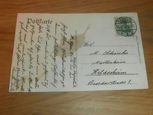 alte AK - Hameln , 1908 , Gymnasium , Ansichtskarte !!