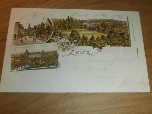 alte AK  - Zeitz , 1898 , Litho , Ansichtskarte !!