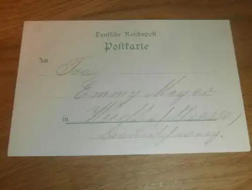 alte AK  - Zeitz , 1898 , Litho , Ansichtskarte !!