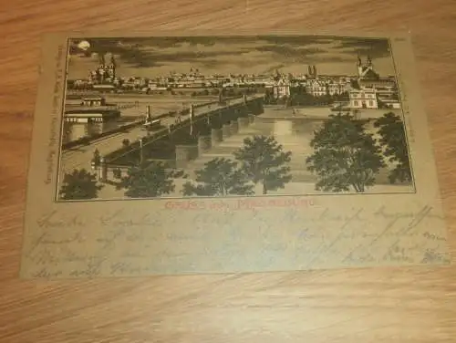 alte AK  - Magdeburg , 1900 , Litho , Ansichtskarte !!