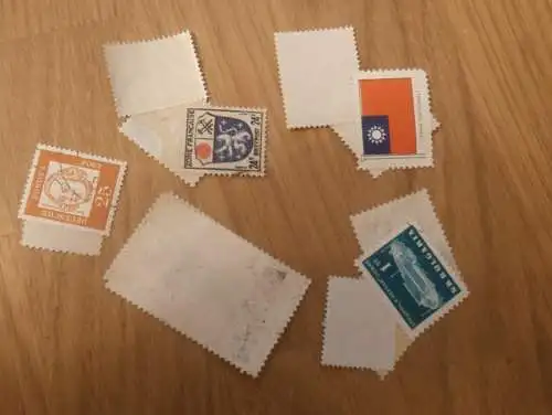 kleine Sammlung Briefmarken , Marken , Zone Francaise , selten ??
