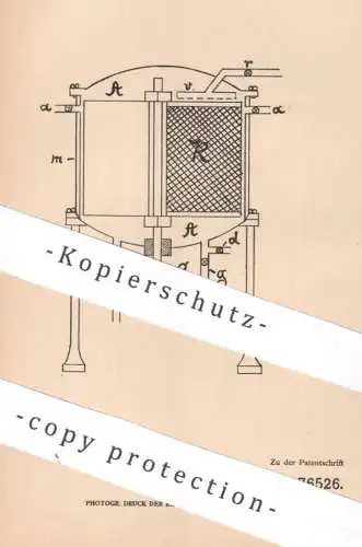 original Patent - Hugo Gronwald , Berlin | 1905 | Behandeln von Korken mit desinfizierendem Gas o. Dampf | Kork , Korke