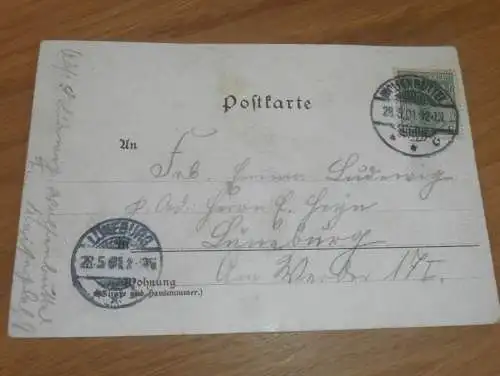alte AK - Restaurant Antoinettenruh b. Wolfenbüttel , 1901 , Ansichtskarte !!!
