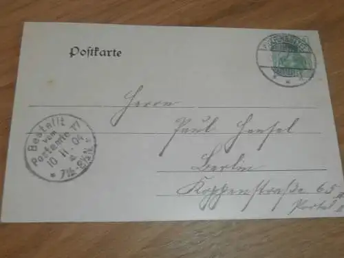 alte AK - Wolfenbüttel , 1904 , Lehrer Seminar , Ansichtskarte !!!