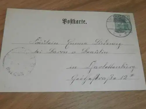 alte AK - Wolfenbüttel , ca. 1899 , Rathaus , Ansichtskarte !!!