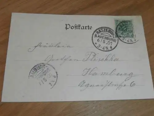alte AK - Ratzeburg , 1901 , Dom , Ansichtskarte !!