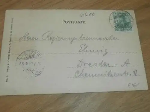 alte AK - Saarbrücken , 1904 , St. Johann , Ansichtskarte !!