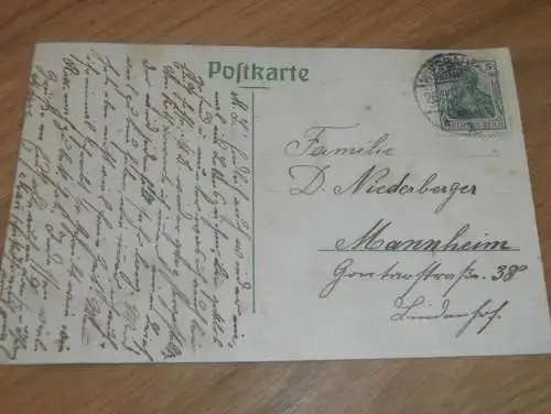 alte AK - Wiesbaden , 1907 , Morgenritt seiner Majestät , Ansichtskarte !!