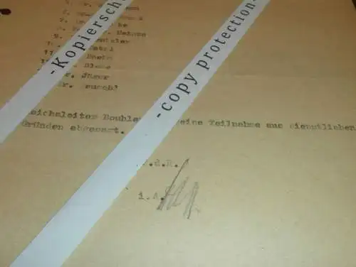 Teilnehmerliste Tagung Alt Rehse 1939 , extrem rar !!! , Mecklenburg , Ärzteschule !!!