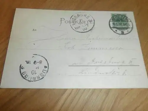 AK Heidelberg , ca. 1900 , neue Brücke , alte Ansichtskarte , Postkarte !!