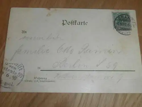 AK - Fichtenhein b. Cranz , 1897 , Selenogradsk , Ansichtskarte , Postkarte !!