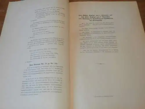 Versammlung  von Ritterschaft und Adel ,1912 in Malchin , Landes-Protokoll , von Maltzan , von Plessen , Mecklenburg  !