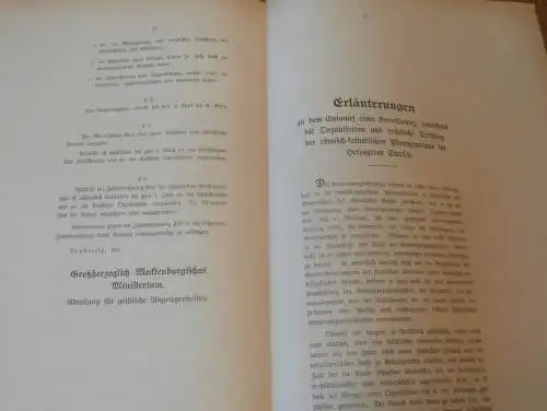 Pfarrgemeinde Neustrelitz i. Mecklenburg-Strelitz , 1912 , alte Akte , Kirche , Pfarrer , 12 Seiten !!!