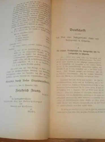 Neubau Justizgebäude in Schwerin i. Mecklenburg , 1912 , alte Akte , Gericht , Justiz , Gefängnis , 17 Seiten !!!
