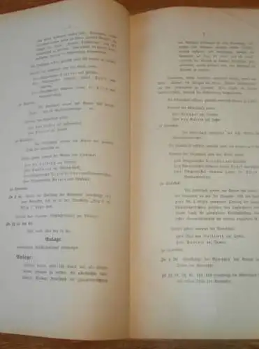 Versammlung von Ritterschaft und Adel ,1912 in Malchin , Landes-Protokoll , von Bülow  , von Bassewitz, Mecklenburg !
