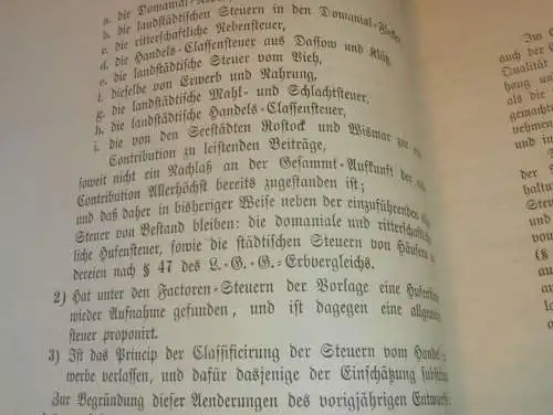 Steuergesetze Mecklenburg , 1885 , alte Akte , Dassow , Klütz , Viehsteuer Finanzamt , Steuern , Gesetze , 15 Seiten !!!