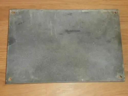 original Emailschild - Forschungsinstitut - Dr. med Boehm - Alt Rehse , ca. 30x20 cm !!!