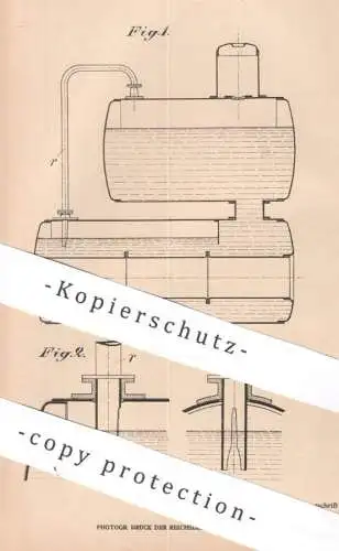 original Patent - D. Dupuis & Co. , Mönchengladbach | 1905 | Doppelkessel | Kessel , Wasserkessel , Dampfkessel