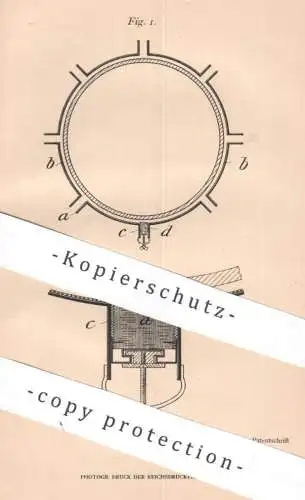 original Patent - Otto W. H. Dasse , Hamburg | 1906 | Reisschleifmaschine & Poliermaschine | Polieren , Schleifen