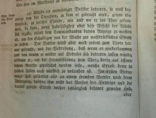 original Dokument zur Eröffnung des Armen-Institut Schwerin , 1788 , Mecklenburg , Friedrich Franz , Rostock , Stargard