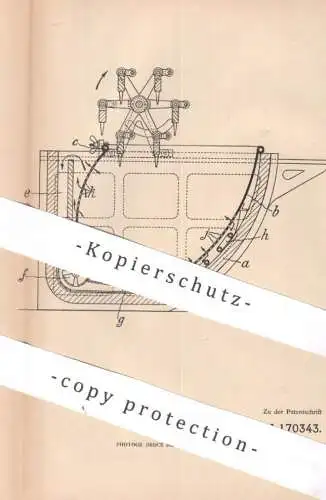 original Patent - Oswald Gruhne , Görlitz | 1904 | Färben v. losem Fasergut | Farbe , Einfärben | Gewebe , Stoff , Faser