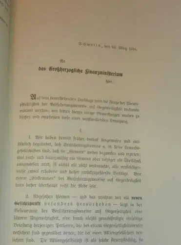 Einkommensteuer in Mecklenburg , 1913 , alte Akte , Molkerei Rostock , Versicherung Grevesmühlen , 46 Seiten !!