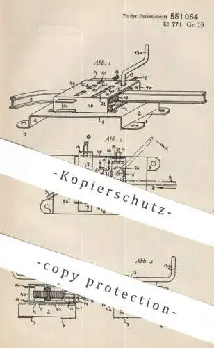original Patent - Friedrich Ottenstein , Nürnberg | 1930 | Biegen von Spielzeug - Eisenbahnschienen | Modell - Eisenbahn