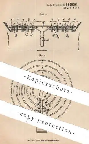 original Patent - Josef Steininger , München | 1921 | Karussell | Rundbahn zur Volksbelustigung | Schausteller