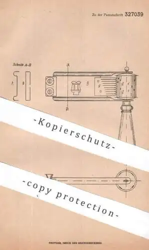 original Patent - Arthur Behrens , Bremen | 1919 | Musikalische Kinderknarre | Spielzeug , Musikinstrument
