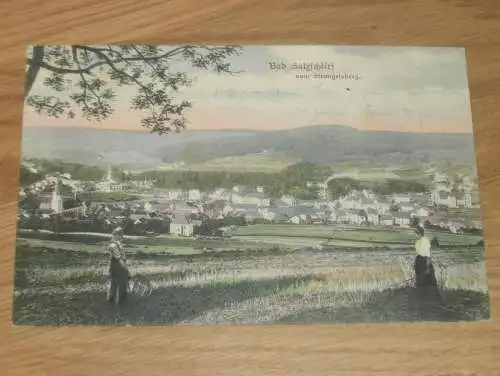 alte AK - Bad Salzschlirf , 1906 , vom Strangelsberg , Ansichtskarte !!