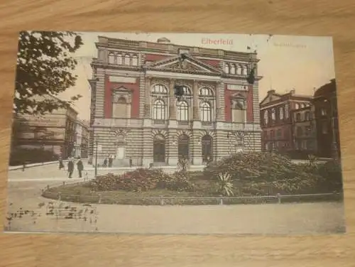 alte AK - Elberfeld b. Wuppertal , 1911 , Stadttheater , Ansichtskarte !!
