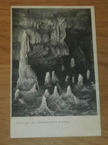 alte AK - Sundwig b. Hemer , 1906 , Heinrichshöhle , Ansichtskarte !!