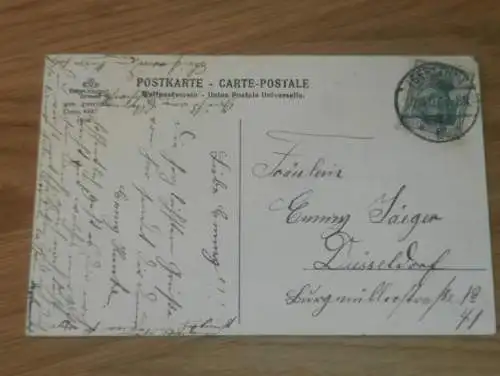 alte AK - Iserlohn , 1907 , Rupenteich , Ansichtskarte !!