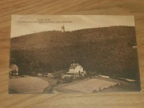 alte AK - Iserlohn , 1912 , Franzosenhohl und Danzturm , Ansichtskarte !!