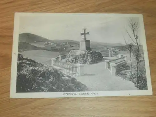 alte AK - Iserlohn , 1917 , Eisernes Kreuz , Ansichtskarte !!