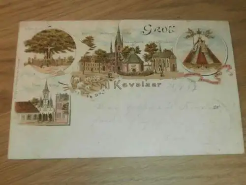alte AK - Kevelaer , 1897 , Litho , Ansichtskarte !