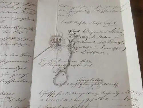 Helmuth von Müller , 1865 , Bützow , Gafert , Neugarten bei Oels , Breslau , Ernst Matzke , alte Akte , Mecklenburg !!