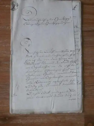 Graf von Oeynhausen auf Rederank b. Rostock , 1810-1817 , alte Akte , von Kohlhans , von Moltke , Mecklenburg ,12 Seiten