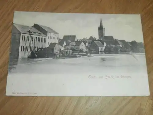 alte AK - Bruck b. Erlangen , 1905 , Panorama , Ansichtskarte