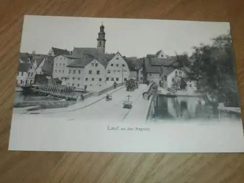 alte AK - Pegnitz i. Bayern , 1909 , Lauf der Pegnitz , Ansichtskarte !!