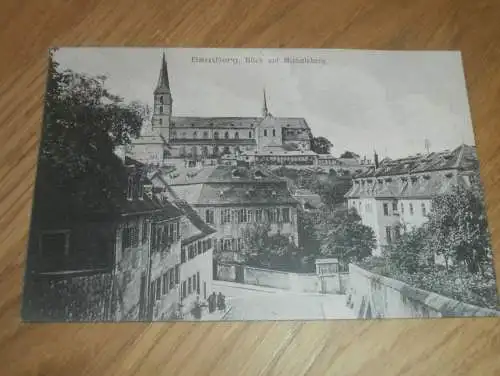 alte AK - Bamberg , 1908 , Blick auf Michelsberg , Ansichtskarte !!