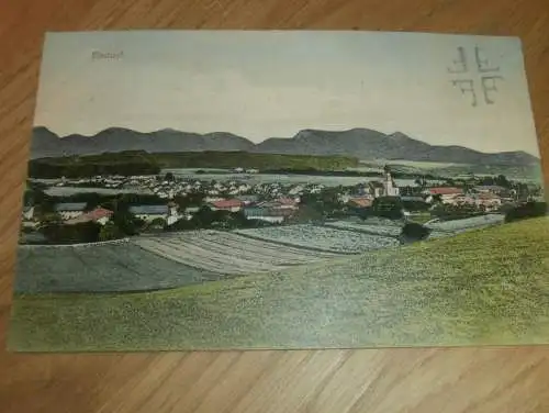 alte AK - Endorf i. Bayern , 1913 , Panorama , Ansichtskarte !