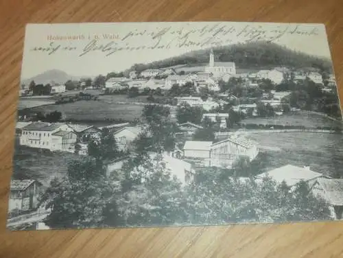 alte AK - Hohenwarth b. Cham , 1917 , Panorama , Ansichtskarte !