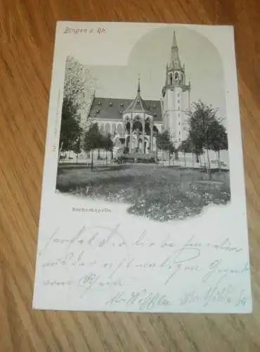 AK Bingen a. Rhein , 1902 , Kapelle , Christazhofen , alte Ansichtskarte !!!