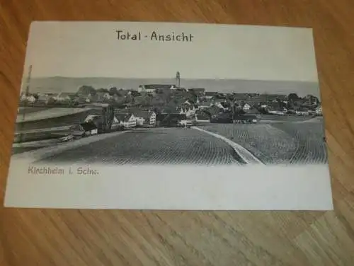 AK Kirchheim in Schwaben , 1906 , alte Ansichtskarte , Postkarte !!!