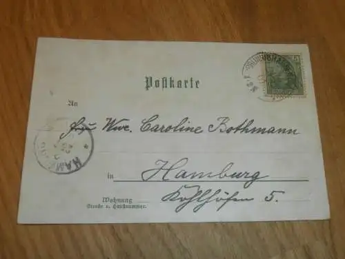 alte AK - Brünnighausen , 1901 , Coppenbrügge , Hameln Pyrmont Ansichtskarte !!