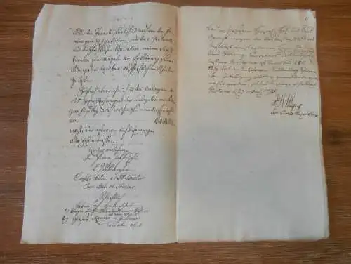 alte Akte - 1795 , von Bülow , Güstrow i. Mecklenburg , Adel , Rostock , Oerthling !!!
